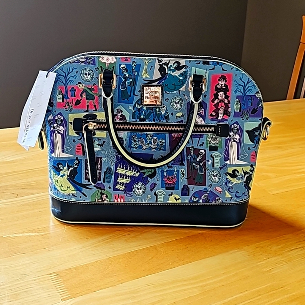 Disney Haunted Mansion Dooney and Bourke Satchel Bag.